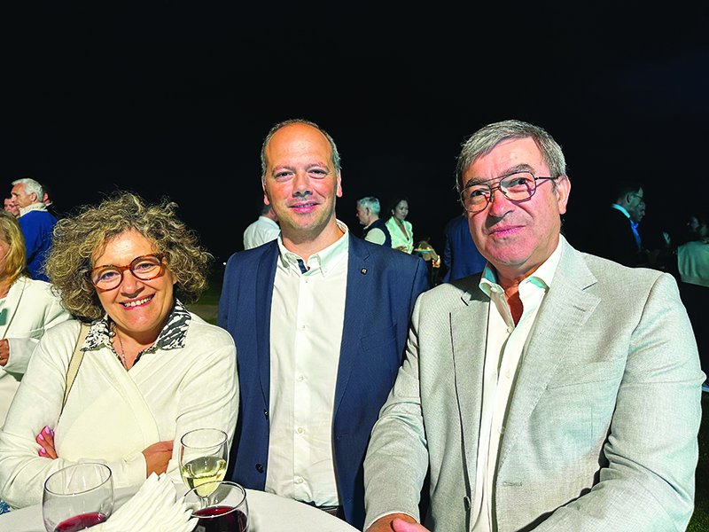Susana Broco, Pedro Ornelos and Paulo Guerreiro of Portuguese energy company Galp visit Madeira Maritime Week - Bunkerspotted June/July 2023